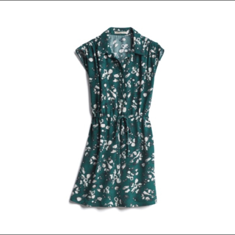 41 Hawthorn Teal Floral Midi Dress